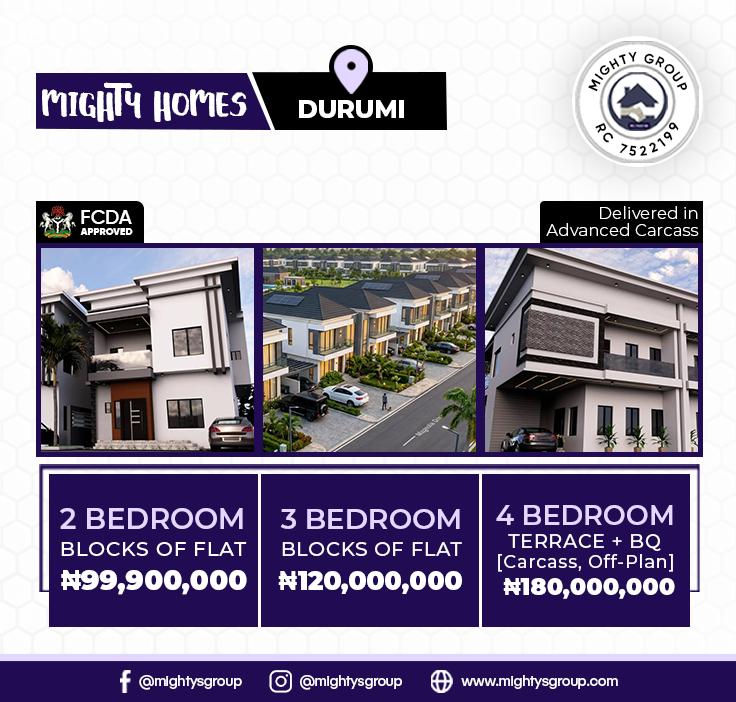 Mighty Gallant Homes terraces, Durumi